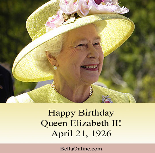 April 21 Birthdays of Famous Women